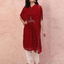 rangriti Women Printed A-Line Kurta-picture-2