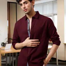 Men Collar Neck Regular Fit Shirt-image-91