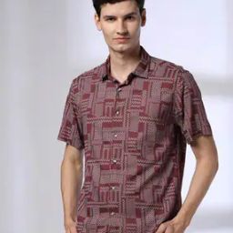 Men Printed Regular Fit Shirt-image-45