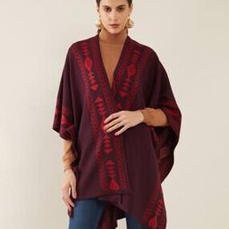 Geometric Print Shrug-5