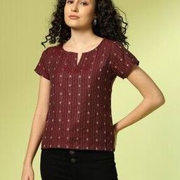 Women Woven Relaxed Fit Top-image-51