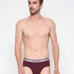 Men Cotton Briefs with Logo Waistband-image-93