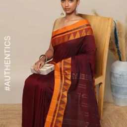 South Cotton Traditional Saree without Blouse-image-27