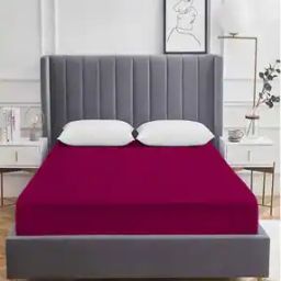 200 GSM Fitted King-Size Bedcover-image-6