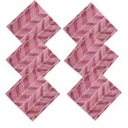 Set of 6 Printed Cotton Dinner Table Napkins -28