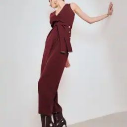 Women Jumpsuit with Insert Pockets-image-66