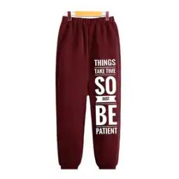 Boys Typographic Print High Rise Fitted Track Pants-picture-29