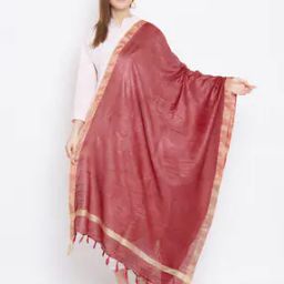 Woven Dupatta with Tassels-picture-16