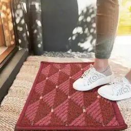 Geometric Print Antiskid Door Mat 1'-image-75
