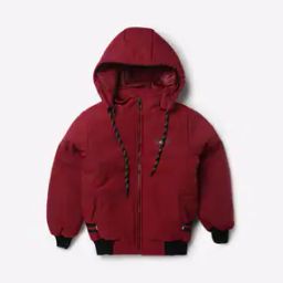 Zip-Front Hooded Jacket with Insert Pockets-38