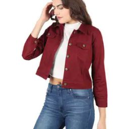 Woman Regular Fit Jacket-image-1