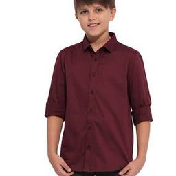 jack & jones Boys Regular Fit Shirt with Spread Collar-picture-41