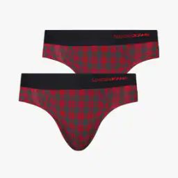 Pack of 2 Checked Briefs-image-47