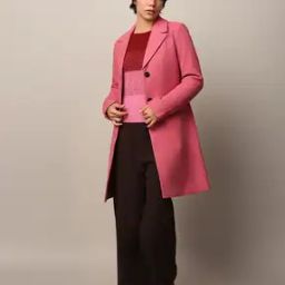 Women Single-Breasted Loose Fit Trench Coat-picture-33
