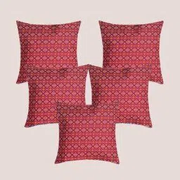 Set of 5 Digital Print Cushion Covers 16" x 16"-image-10