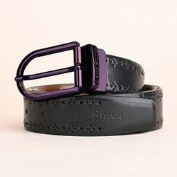Men Reversible Belt with Tang Buckle-image-36