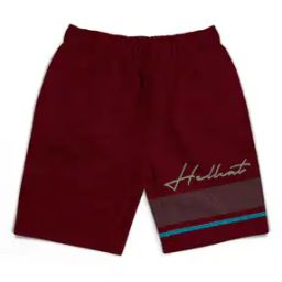 Typographic Print Shorts with Elasticated Waist-15