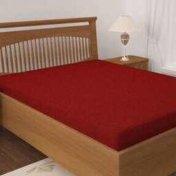 Queen Size Terry Cotton Antidust Mattress Protection 72"x78''-image-84