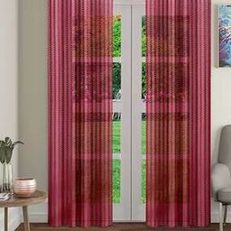 Set of 2 Sheer Window Curtains-4