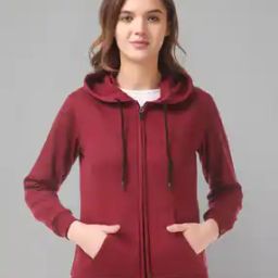 Women Regular Fit Hoodie-image-115