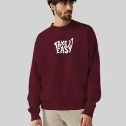 Men Regular Fit Typographic Print Sweatshirt-image-16