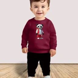 Boys Graphic Pants & T-shirt Set-picture-53