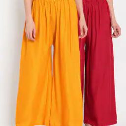 Women Pack of 2 Palazzos with Elasticated Waist-picture-17