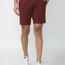 Men Patterned Regular Fit Cotton Knit Shorts-15