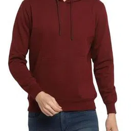 datalact Men Regular Fit Hoodie with Kangaroo Pocket-picture-3