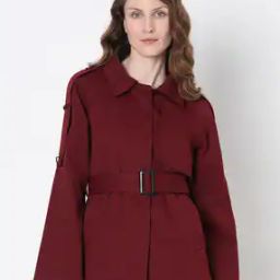Women Regular Fit Trench Coat-image-34