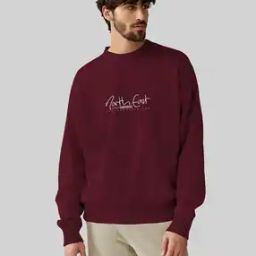 Men Typographic Print Sweatshirt-image-79