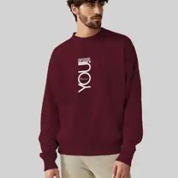 Men Typographic Print Sweatshirt-picture-40