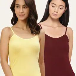 Pack of 2 Camisoles with Adjustable Straps-picture-17