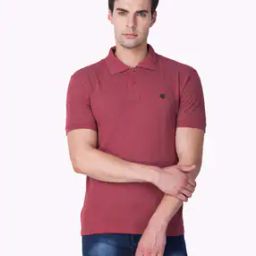 Solid Short Sleeve Polo T-shirt-image-20