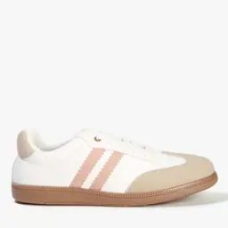 Women Colourblock Low-Top Lace-Up Shoes-image-45