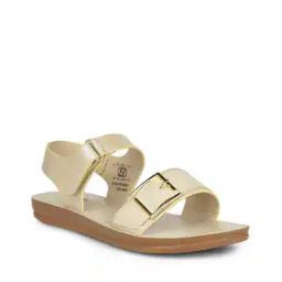 Women Slingback Flat Sandals with Velcro Fastening-image-10