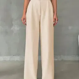 leia Women Relaxed Fit Pleat-Front Pants-picture-47