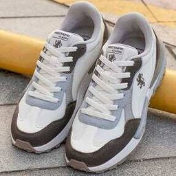 Men Round-Toe Lace-Up Sneakers-image-63