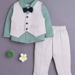 bumzee Boy Spread-Collar Suit Set-picture-8