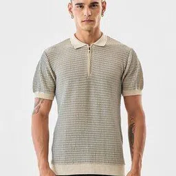 snitch Men Self-Design Cotton Collar-Neck T-shirt-picture-10