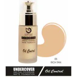 Undercover 24H Full Coverage Matte Foundation - 05 Rich Tan-4