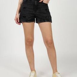 bene kleed High Rise Washed Shorts-picture-17