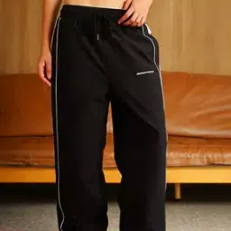 bonkers corner Women Wide Joggers with Drawstring-picture-0