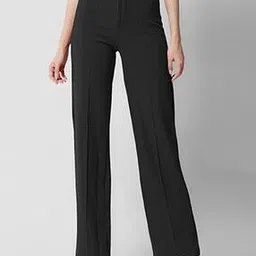 maheshvi Women Flared Pleat-Front Pants-picture-33