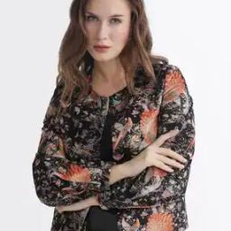 rareism Women Floral Print Regular Fit Shrug-picture-23