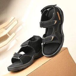 Men Slip-On Sandals with Velcro Fastening-image-53
