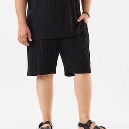 snitch Men Regular Fit Shorts with Elasticated Waistband-picture-37