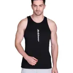 antiloop Men Typographic Print Sleeveless Vest-picture-5