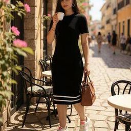 sakshi trader Women Round-Neck Bodycon Dress-picture-7