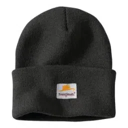 trendmalls Men Knitted Beanie with Logo Patch-picture-43